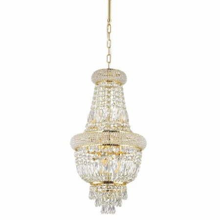 Подвесная люстра Ideal Lux Dubai SP5 Ottone