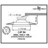 Встраиваемый светильник Novotech Aqua 369884