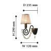 Бра Favourite Lily 2305-1W