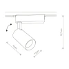 Трековый светодиодный светильник Nowodvorski Profile Iris 9009